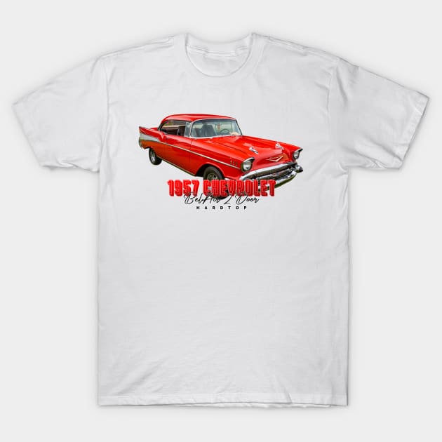 1957 Chevrolet Bel Air 2 Door Hardtop T-Shirt by Gestalt Imagery